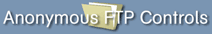 Anonymous FTP Controls button