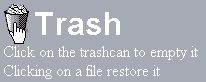 Emptying the Trash