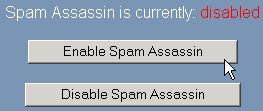 Enabling Spam Assassin